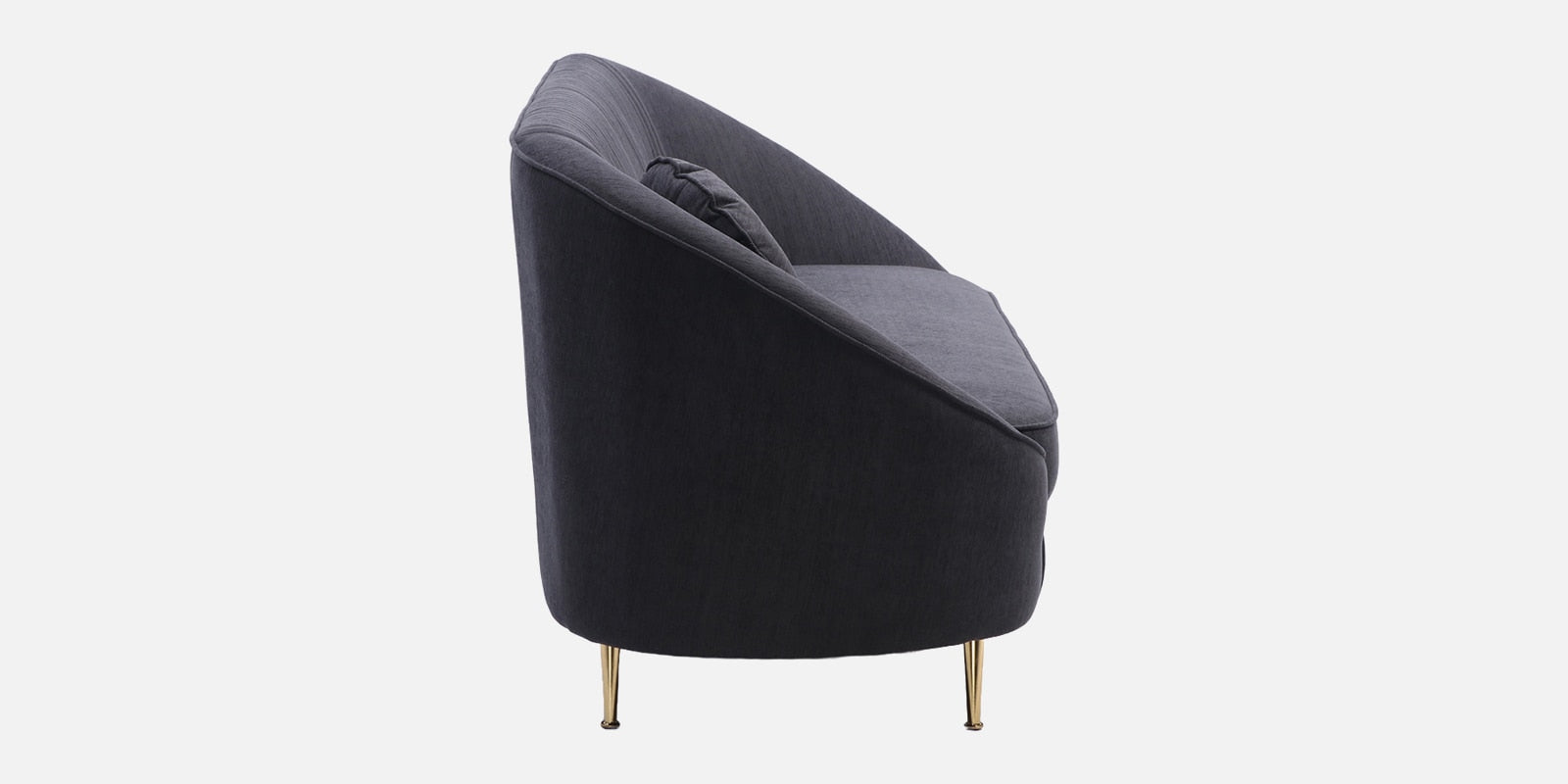 Aveline Chenille Fabric 3 Seater Sofa in Charcoal Grey Colour - Fine Arts (6)