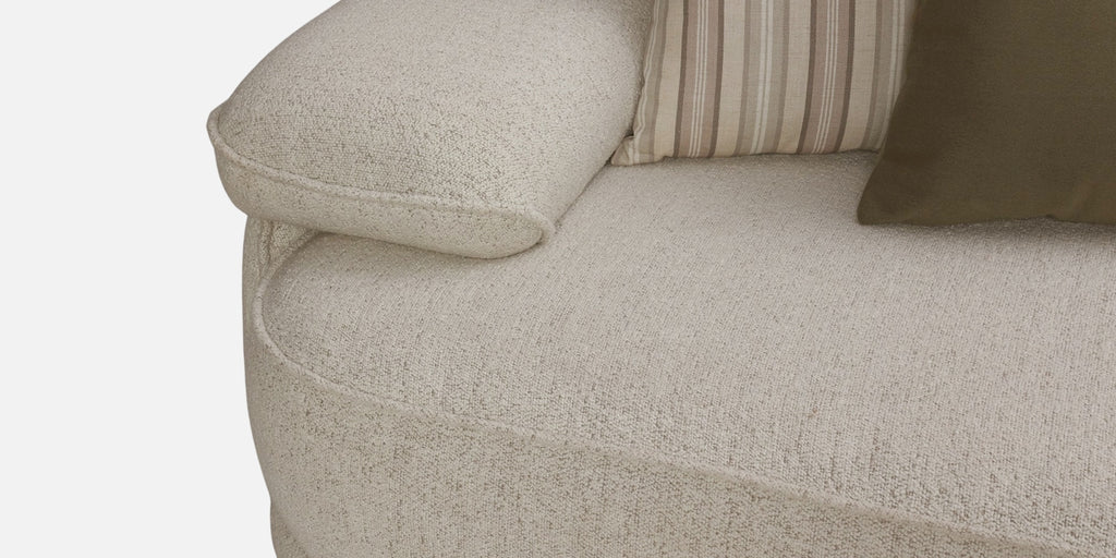 Brina Fabric 3 Seater Sofa with Adjustable Backrest in Beige Colour - Fine Arts (16)