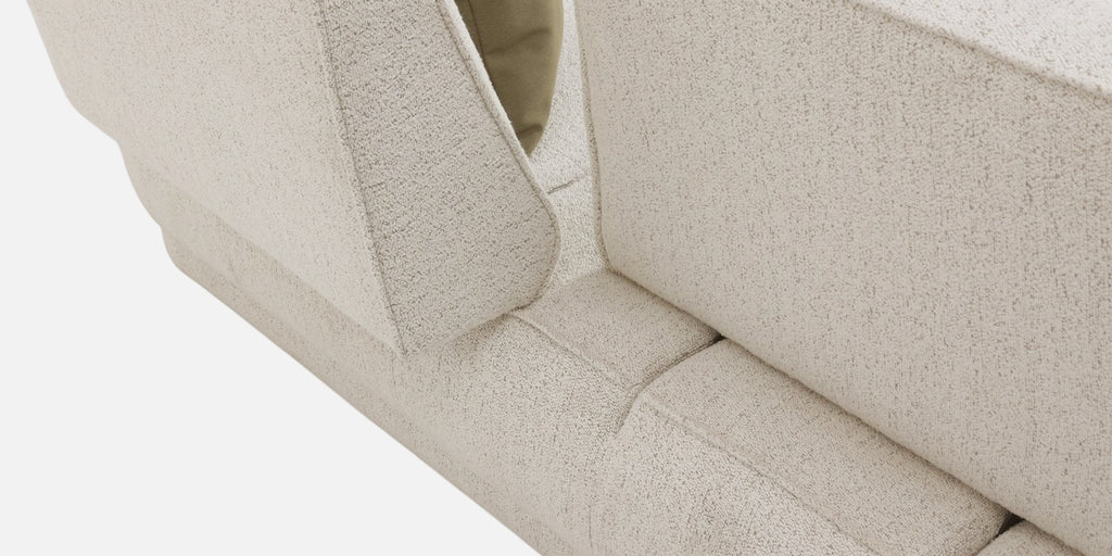 Brina Fabric 3 Seater Sofa with Adjustable Backrest in Beige Colour - Fine Arts (15)
