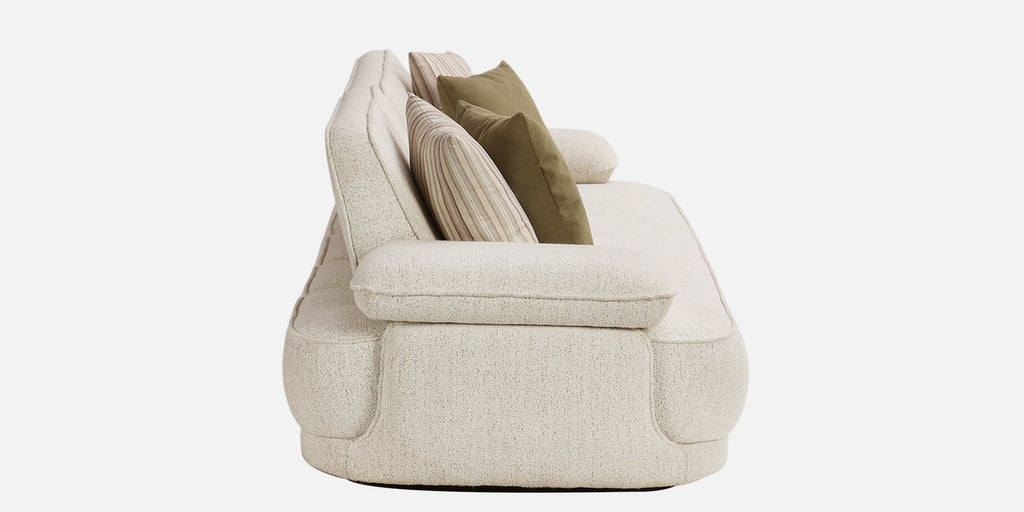 Brina Fabric 3 Seater Sofa with Adjustable Backrest in Beige Colour - Fine Arts (9)