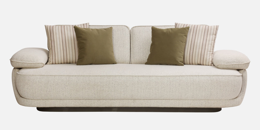 Brina Fabric 3 Seater Sofa with Adjustable Backrest in Beige Colour - Fine Arts (8)