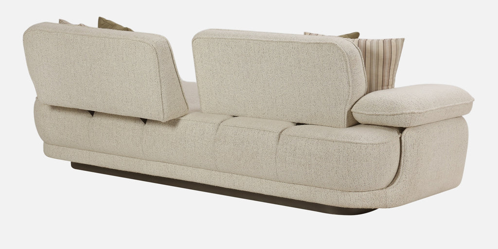 Brina Fabric 3 Seater Sofa with Adjustable Backrest in Beige Colour - Fine Arts (13)