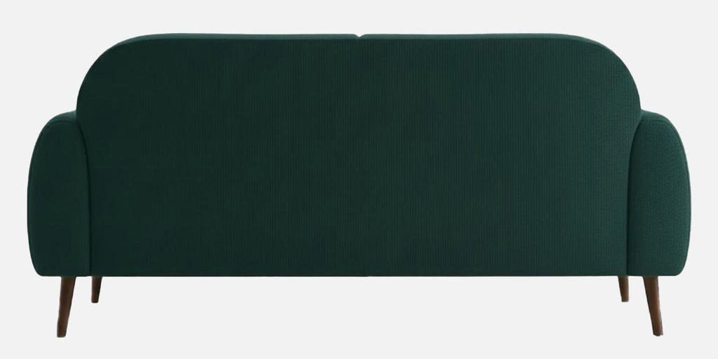 Elegant Velvet Fabric 3 Seater Sofa In Teal Green Color - Fine Arts (7)
