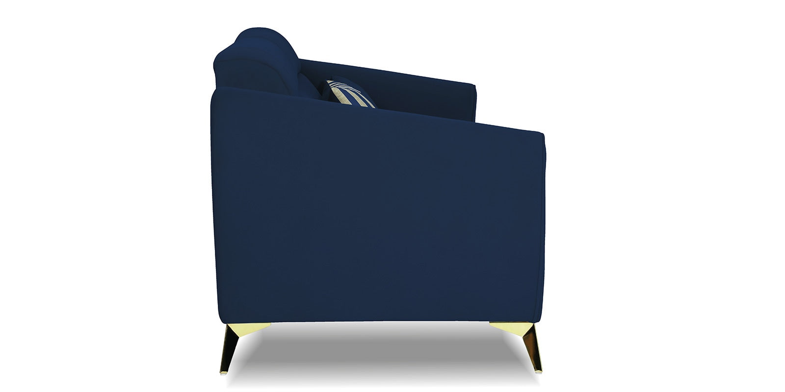 Luster Plus 3 Seater Sofa in Blue Colour - Fine Arts (6)