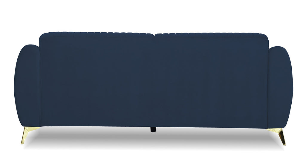 Luster Plus 3 Seater Sofa in Blue Colour - Fine Arts (8)