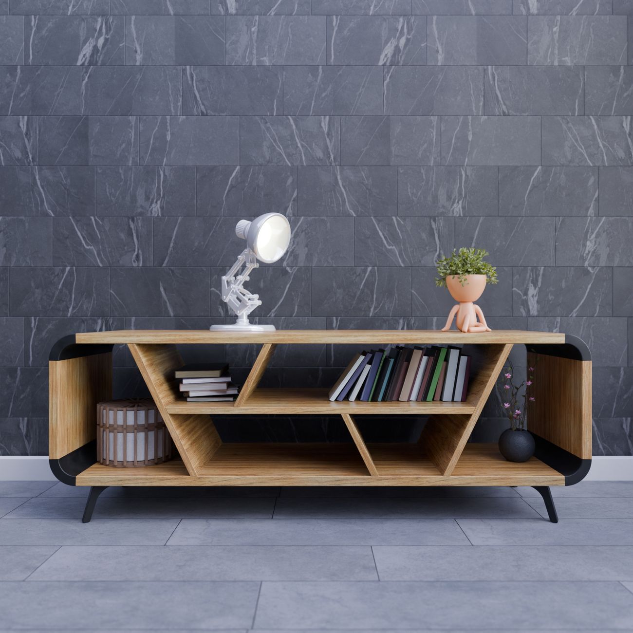 5-Tier Bookshelf - Fine Arts Wakad