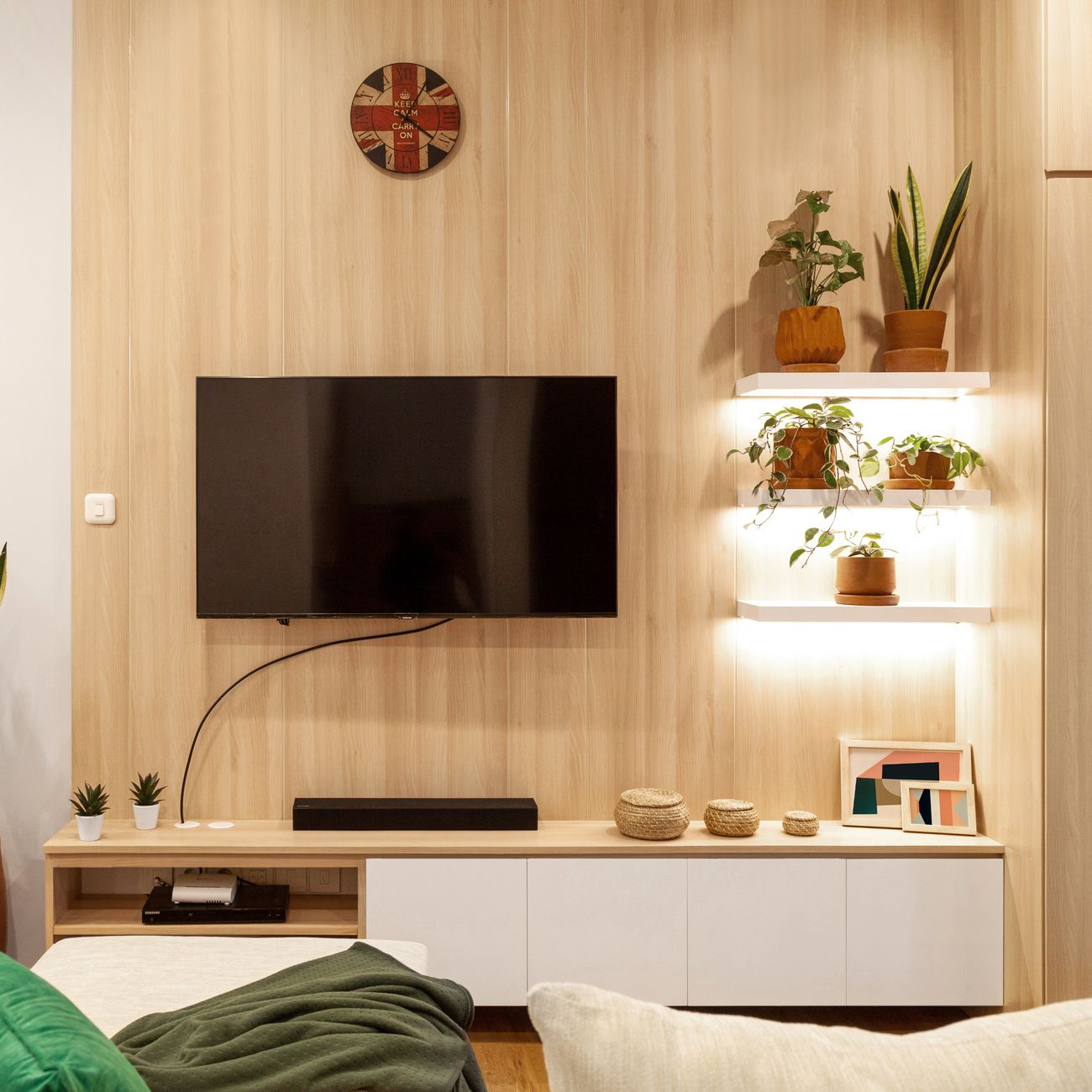 Modern TV Unit - Fine Arts Wakad